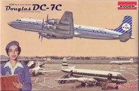 Транспортный самолет Douglas DC-7C KLM Королевские Голландские авиалинии