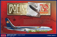 Авиалайнер Boeing 720 'Колесница цезаря' Лед Зеппелин тур по Северной Америке