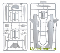 RODEN 452 Сборная модель биплана Heinkel He.51 B.1