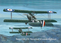 Самолет Sopwith 1½ Strutter Comic fighter