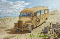 Немецкий штабной автобус Opel Blitz 3.6 – 47 Omnibus W39 Ludewig, поздний