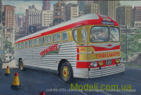 Пассажирский автобус GMC PD-3751 “Silverside Trailwagon” Trailways Company