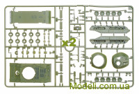 S-model PS720027 Сборная модель танка M551 "Шеридан", ранняя версия (2 модели в наборе)