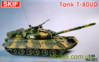 Cоветский боевой танк T-80-УД «Береза»