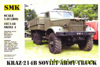 Армейский автомобиль КрАЗ-214Б