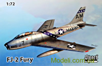 Палубный истребитель FJ-2 "Fury"