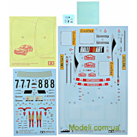 TAMIYA 24257 Стендовая модель автомобиля Mitsubishi Lancer Evolution VII WRC