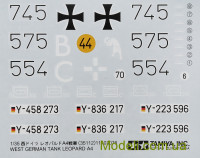 TAMIYA 35112 Модель немецкого танка Leopard A4