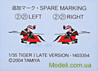 TAMIYA 35146 Масштабная модель танка Tiger I, поздняя версия
