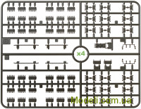 TAMIYA 35355 Сборная модель 1:35 Танк Matilda MkIII/IV Красная Армия