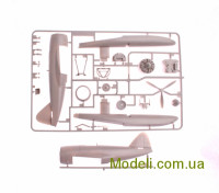 TAMIYA 61507 Сборная модель Японского истребителя Kawanishi N1K1 Kyofu Type 11 с действующим пропеллером