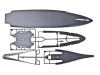 TAMIYA 78025 Сборная модель линкора Yamato (новая модель)