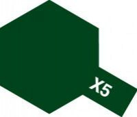 Акриловая краска 10мл Mini X-5 зеленый