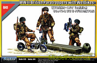 Британские парашютисты на велобайках, 2 МВ