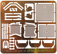 TRUMPETER 00393 Сборная масштабная модель БТР LAV-AD