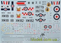 TRUMPETER 01634 Пластиковая модель самолета English Electric (BAC) Lightning F.1A/F.2