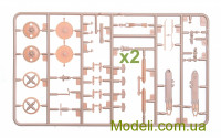TRUMPETER 02341 Сборная модель пушки  85 мм 52-K 1939, Ранняя версия