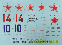 TRUMPETER 02898 Сборная модель 1:48 Су-11 "Fishpot"