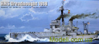 Линкор "Dreadnought", 1918 г.