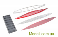 TRUMPETER 05766 Немецкий линкор Prinz Eugen 1942, модель корабля для склеивания масштаб 1/700