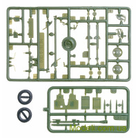 Unimodels 208 Пластиковая сборная модель 76-мм дивизионной пушки ЗИС-3