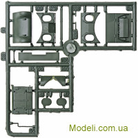 Unimodels 221 Сборная модель "Шерман" с минным тралом Т1Е3
