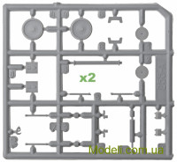 Unimodels 256 Сборная модель тяжелого пехотного броневагона S.Sp