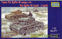 Немецкий танк "PanzerIII Ausf J"