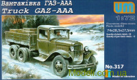 Unimodels 317 Сборная модель грузовика ГАЗ-ААА