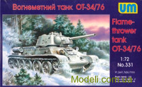 Огнеметный танк OT-34-76