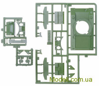 Unimodels 373 Сборная модель 1:72 Танк М4А3 "Шерман" с резаком живой изгороди