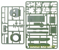 Unimodels 379 Сборная модель среднего танка M4A3 (76)W HVSS  "Шерман"