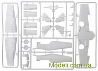 Unimodels 423 Модель истребителя Мессершмитт Bf-109G-6 венгерских ВВС
