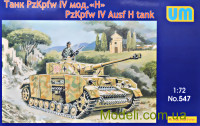 Танк Panzer IV Ausf H