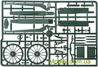 UMT 624 Пластиковая модель 3-дм. Полевой пушки образца 1902 года