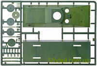 UMT 641 Сброная модель танка Т-28 на рельсах