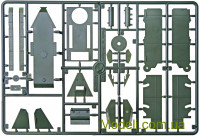 UMT 643 Сборная модель железнодорожной платформы с танком БТ - 5