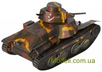 Умная бумага 251 Бумажная модель японского легкого танка Type 95 "HA-GO", 1936-1943