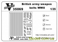 Фототравление: ремни для оружия британской армии. Вторая мировая война
