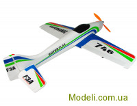 VolantexRC TW-746-BL-RTF Радиоуправляемая авиамодель спортивного самолёта VolantexRC Supersonic F3A (TW-746) 900мм RTF