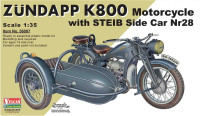 Мотоцикл Z&#252;ndapp (Цундапп) K800 с коляской Steib Nr.28