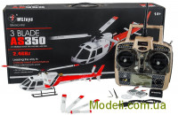 WL Toys WL-V931r Вертолет 3D микро 2.4GHz V931 FBL, бесколлекторный (красный)