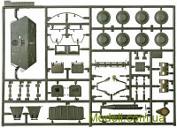 ZVEZDA 3558 Пластиковая модель российского БТР-80