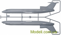 ZVEZDA 7004 Пластиковая модель для склеивания самолета Ту-154М