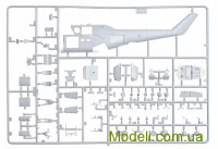 ZVEZDA 7276 Модель многоцелевого ударного вертолета МИ-35M