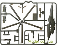 ZVEZDA 7403 Сборная модель cоветского ударного вертолета Ми-24В