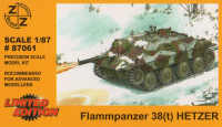 Огнемет Flammpanzer 38(t) Hetzer