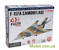 4D Master 26211 Об'ємний пазл "Літак F-117A Camouflage"