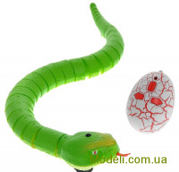 LE YU TOYS LY-9909C Радіокерована модель змія на інфрачервоному керуванні Rattle Snake (зелена)
