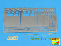 Задні крила для танка Tiger I, Ausf.E (пізня версія) для виробника Hobby Boss